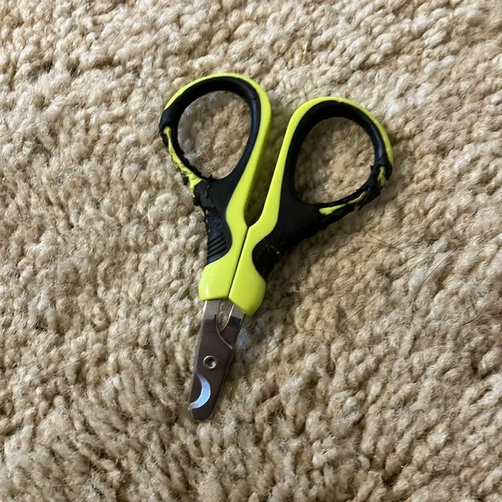 Green Black Cat Rabbit Nail Clippers